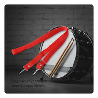 Adjustable Length Marching Drum Harness Wear-Resistant Snare Drum Sling Long-Lasting Metal Hooks Musical Instrument Accessory for Drummers, Parades, Performances