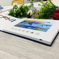 7-inch Video Brochure for Business, Factory Direct Sales, Video Greeting Card, Electronic Advertising Brochure