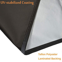 Outdoor Air Conditioner Cover 420D Oxford Fabric AC Unit Protector for Winter Snow Dust Rain