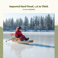 Ice Sled, Adjustable, Outdoor, Detachable, for Kids Adults