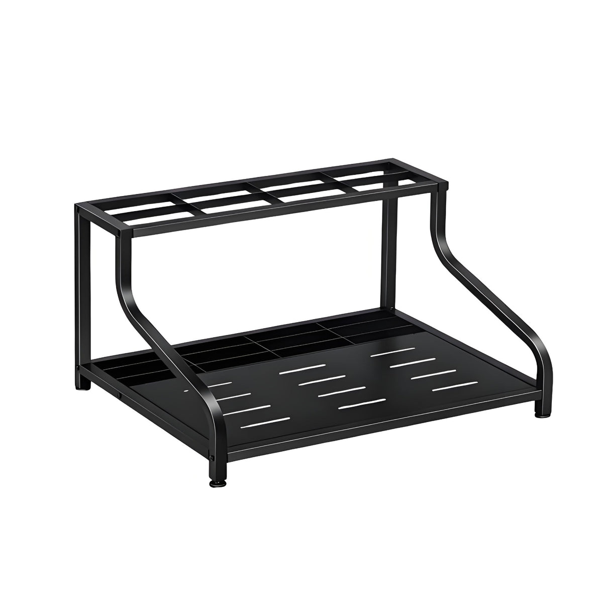 Ski Rack with Boot Storage Powder-Coated Ski Storage Rack, Space-Saving for Skiers