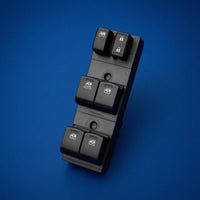 Window Master Switch Printed Symbol Vehicle Part Black