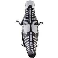 Halloween Inflatable Skeleton Dragon Costume Funny Performance T-Rex Outfit