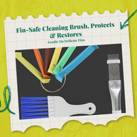 Stainless Steel Fin Cleaning Brush, Coil Cleaner, Air Conditioner Maintenance Tool, Flexible, sturdy, for HVAC, Refrigerator, Radiator