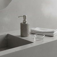 Horsehair Soap Dispenser Luxury Style Stainless Steel Pump Bottle for Countertop