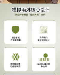 鹦鹉洗澡盆大号虎皮牡丹玄凤专用 鸟用浴室洗澡神器鸟笼内置洗澡