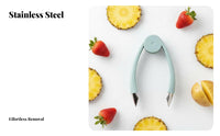 Pineapple Spot Remover Versatile Potato Spot Remover Strawberry Huller Stainless Steel Blade Tomato Corer Easy to Use