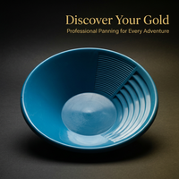 Panning Kit Gold Washing Sieveing Use, Lightweight Portable Gold Washing Pan, Pa #variant:Sky Blue
