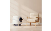 Pull-out Automatic Litter Box Low-Entry Enclosed Litter Box Large Pet Furniture for Apartment