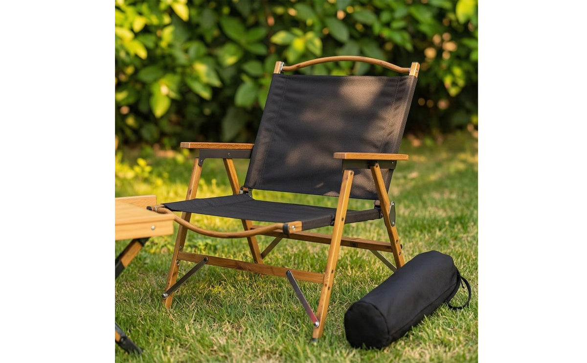 Low Suspended Chair Foldable Portable Lawn Chair Compact Furniture for Campers, Camping, Patio