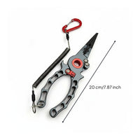 Multifunction Fishing Anti-Rust Aquatic Lip Gripper with Scale for Fishermen