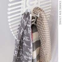 Multi-functional Tie and Belt Hanger for Closet Organization