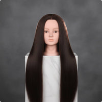 Hair Styling Practice Head Realistic Face Beauty Training Item