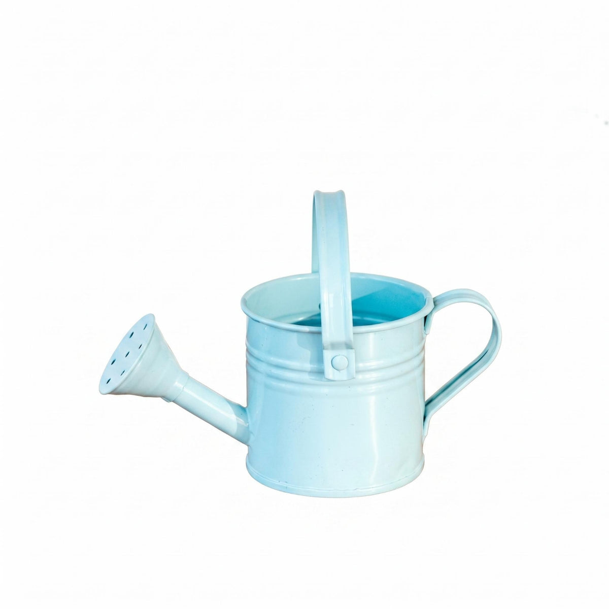 Metal Watering Can Glossy Yard Item Perforated