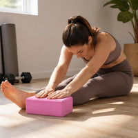 EVA Yoga Block for Adults and Kids, High-Density Foam Brick for Dance and Yoga Practice
