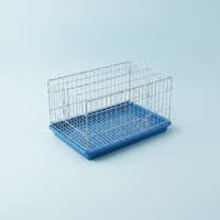 Pet Cage Tray Rectangular Thickened Plastic Waste Collection Pan for Cats, Dogs, Rabbits, Birds, Chickens, Ducks - Large