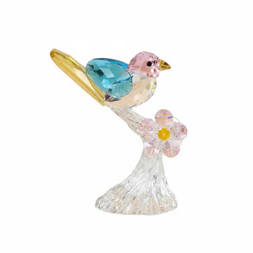 Crystal Magpie Statue Housewarming Gift Decor Piece Easy to Clean for Entryway