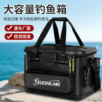 Lure Box Fishing Box Seat Sea Fishing Bucket Integrated Water Bucket Fish Bucket Live Fish Fishing Bucket Raft Fishing Equipment