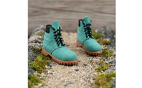 1:6 Scale Battle Boots High-Top Style 1:6 Scale Boots Handmade Toy Accessory for Collectors, Hobbyists