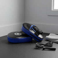 Ergonomic Curve Curved Focus Pads Shock Absorbing Boxing Hand Pad Wear-Resistant Taekwondo Kicking Target High-Density Foam for Boxers, Gym