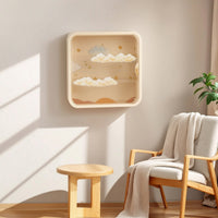 Figurine Display Case Transparent Wall-Mounted Display Case Dustproof