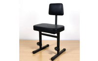 Adjustable Piano Stool with Backrest Easy Assembly Musical Instrument Accessory for Pianists