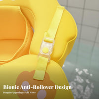 Anti-Flip Design Non-Inflatable Baby Buoyant Support Safety Buckle Newborn Lying Swim Buoyant Support Skin-Friendly Material for Newborns