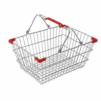 Wire Mesh Shopping Carrier Reinforced Metal Shopping Carrier Open Top