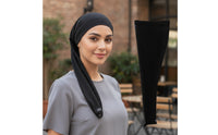 Breathable Mesh Hair Cap Stretch Cylindrical Hair Net Comfortable Headwear Washable for Sleeping