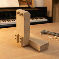 Piano Tuning Tool Form Solid Wood Hammer Handle Form Metal Fasteners