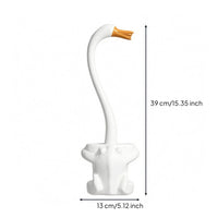 Creature Shaped Toilet Brush Space Saving Wall Mounted Toilet Brush