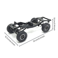 1/12 Scale RC Car Frame Workmanship Metal Elevated Axle Chassis Pre-Assembled RC Elevated Axles for DIY Enthusiasts