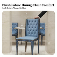 Round Dining Table with 6 Chairs Luxury Design Indoor Furniture Modern & design Sculptural Base for homeowners, Villa, Kitchen