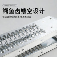 Anti-Skid Folding Ramp for Motorcycle Loading Trailer Transport Step Ladder