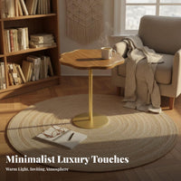 Ribbon Base Side Table Nordic design Indoor Furniture Movable for Reception Area