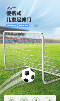 Portable Soccer Goal Set for Kids Indoor and Outdoor Play