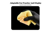 Double-Sided skin art Practice Sheet Large Size Blank skin art Practice Pad Realistic Feel Artificial Skin for Beginners, Beginner Artists, Art Training