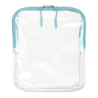 Clear Toiletry Bag Portable Transparent Makeup Pouch Easy to Spotless Transparent Makeup Bag for Women