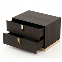 Cylindrical Pedestal Table Luxury Design Nightstand Sturdy Construction Multi-Purpose for Apartment Dwellers, Small Spaces