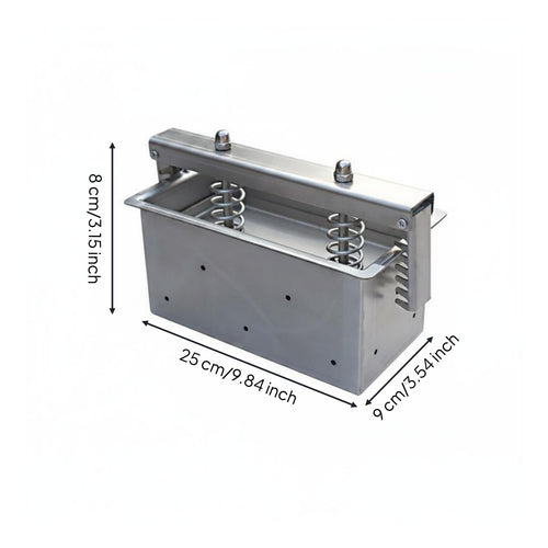 Cooked Meat Forming Press Easy to Shape Stainless Steel Meat Press Thickened
