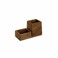 uncoveredTop Wood Box Non Wood Storage Box for Bar