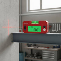 Precision Measurement Digital Angle Gauge High Accuracy Digital Angle Gauge Portable Inclinometer for Construction, Woodworking, Metalworking, Machining