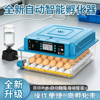 孵化器小型家用型孵蛋器智能全自动孵化机鸡鸭鹅鸽子芦丁鸡孵化箱 美规