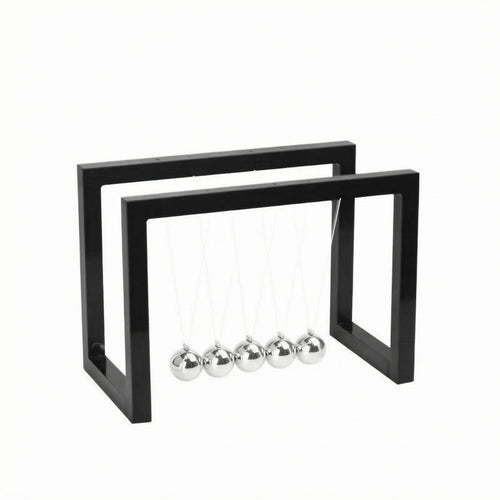 Newton's Cradle Tabletop Desktop Ornament Stress Relief for Office Desk