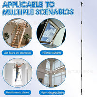 Telescopic Skylight Opening Hook for Indoor Use