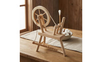 Dollhouse Textile Wheel Decorative Miniature Textile Wheel Vintage Style for Scene Display