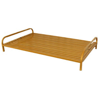Gnaw-resistant Dog Bed, Reinforced Pet Cot, intermediate Size, Water-Resistant, Easy to Clean, Comfortable, Non-Slip