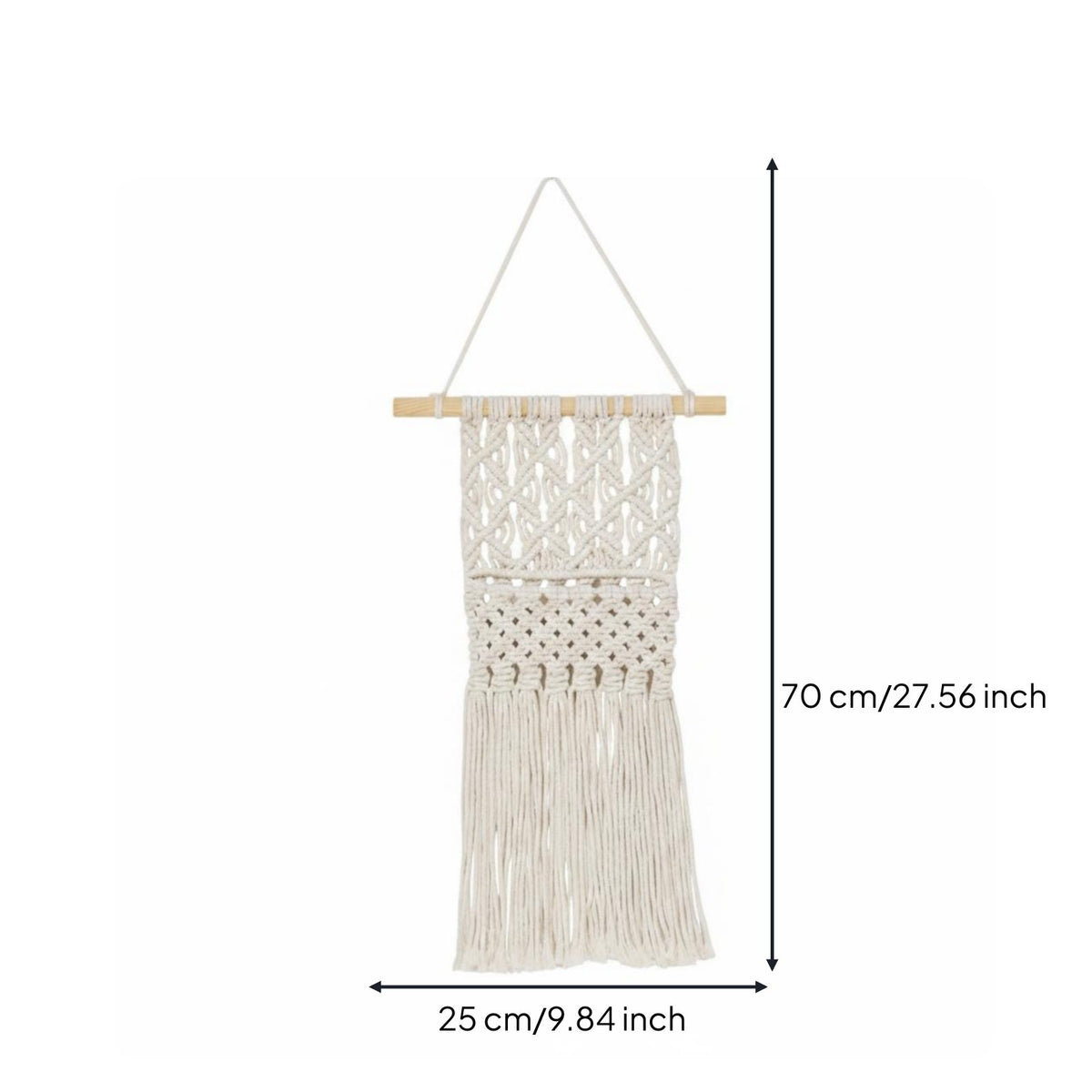 Woven Wall Net Eco-Friendly Woven Wall Decor Cotton Cord