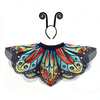 butterfly skirt with headband Dress-up Tutu Skirt Party for Girls