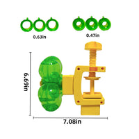 Clamp Feeder Adjustable Clover Feeder Translucent